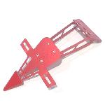 SPAKBORD BLKG CNC STAR TRACK RED